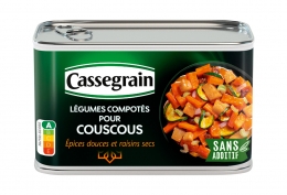 Légumes compotés pour couscous