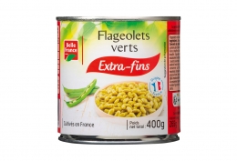 1/2 Flageolets verts extra-fins