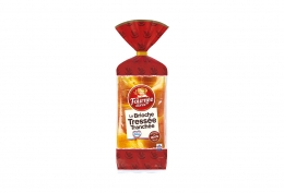 Brioche tressée tranchée
