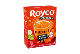 Velouté 10 légumes & croûtons