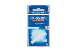 Boîte de 40 cure-dents forme plume d'oie