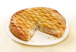 Feuilleté jambon-fromage