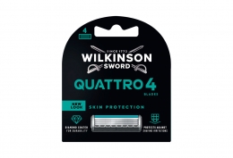 4 lames pour rasoir Quattro Titanium Sensitive