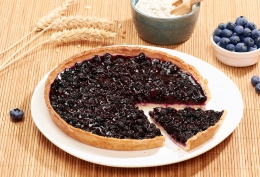 Tarte aux myrtilles