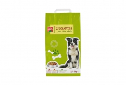 Lot de 2 sacs de croquettes pour chien adulte