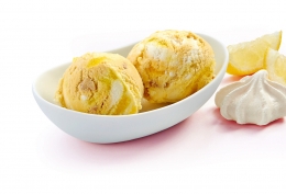 Bac de glace façon citron meringué