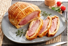 Épaule de porc alsacienne, en croûte