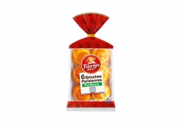 6 brioches parisiennes au beurre