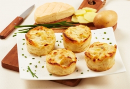 4 Mini-gratins de pommes de terre au Munster AOP