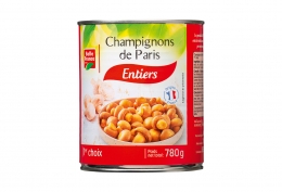 4/4 Champignons entiers 1er choix