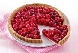 Tarte aux framboises