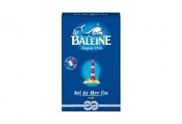 Sel fin de table iodé La Baleine 500g