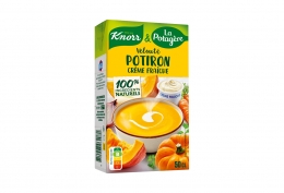 Velouté potiron crème fraîche