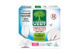 32 tablettes lave-vaisselle Tout en 1