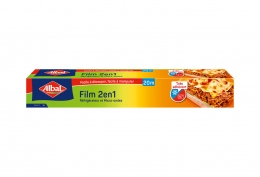 Film alimentaire 2 en 1