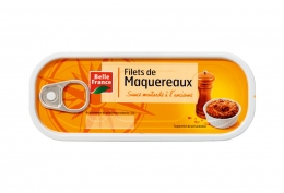 Filets de maquereaux sauce moutarde à l'ancienne