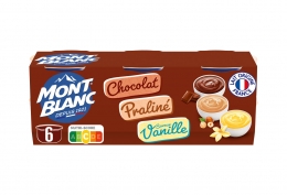 Mini crèmes dessert multivariétés