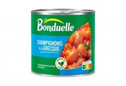 Champignons à la Grecque boîte1/2 tomates, oignons
