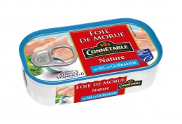 Foie de morue nature au Sel de Guérande