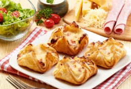 4 Paniers jambon emmental