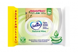Papier toilette humide aloe vera